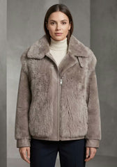 Luxuriöse Lammfelljacke aus Toscana Shearling – Modell 1093