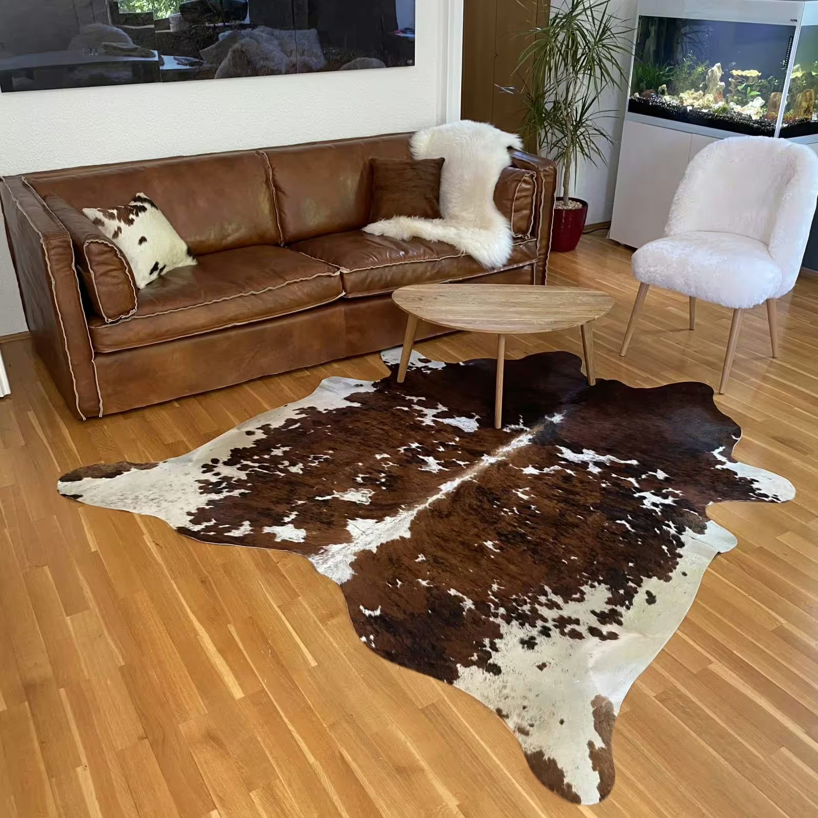 Cowhide Tricolor – Genuine South American Cowhide