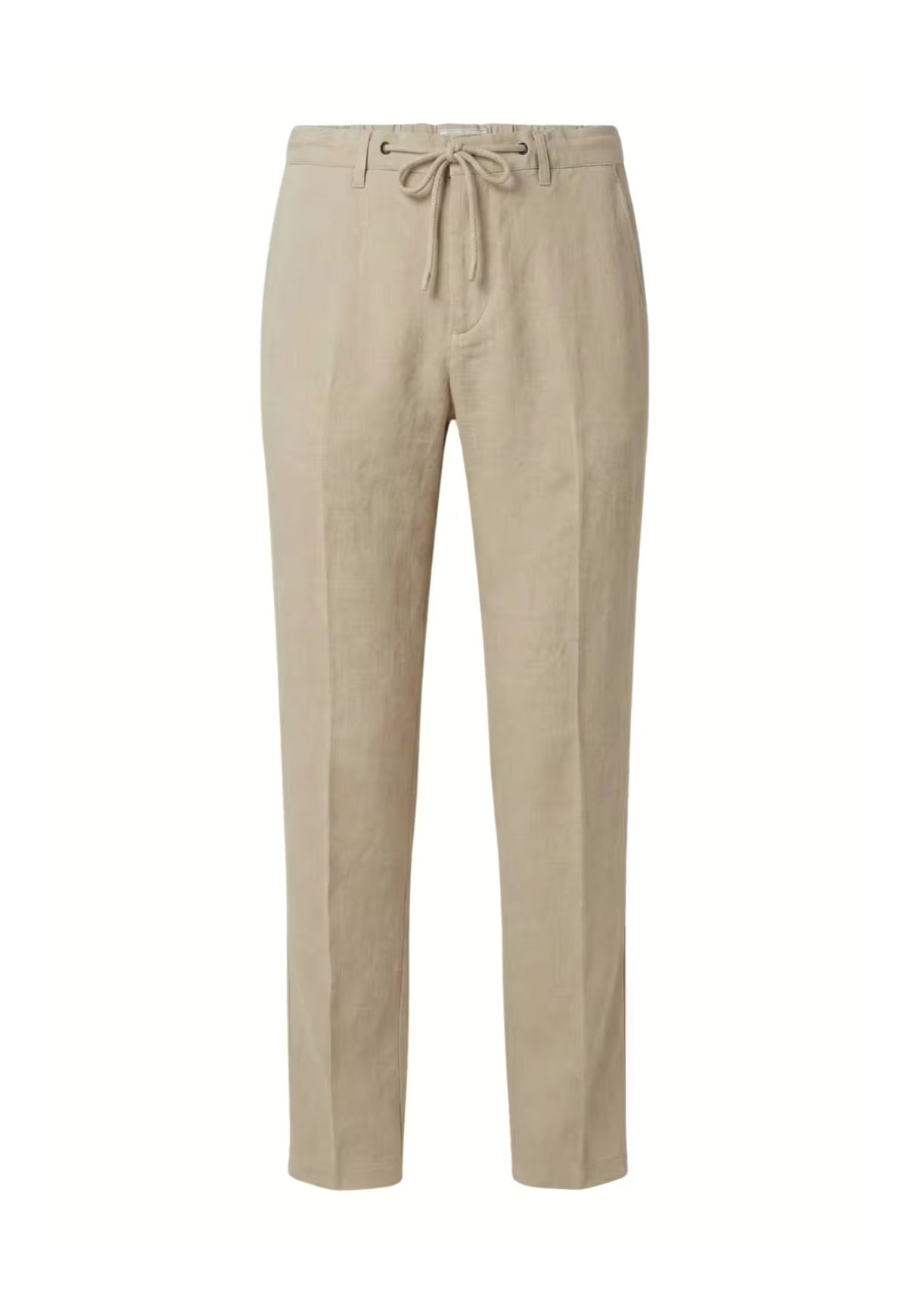 Linen Trousers in Beige - Elegance Meets Casualness, Made from 100% Linen