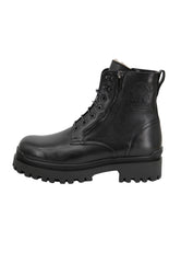 Sheepskin Men's Street Shoes Model 0692 Black