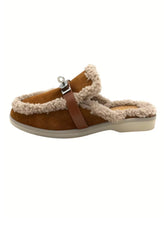 Siena Lambskin Women's Mules Brown
