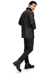 Men's Lambskin Coat Antonio Brown