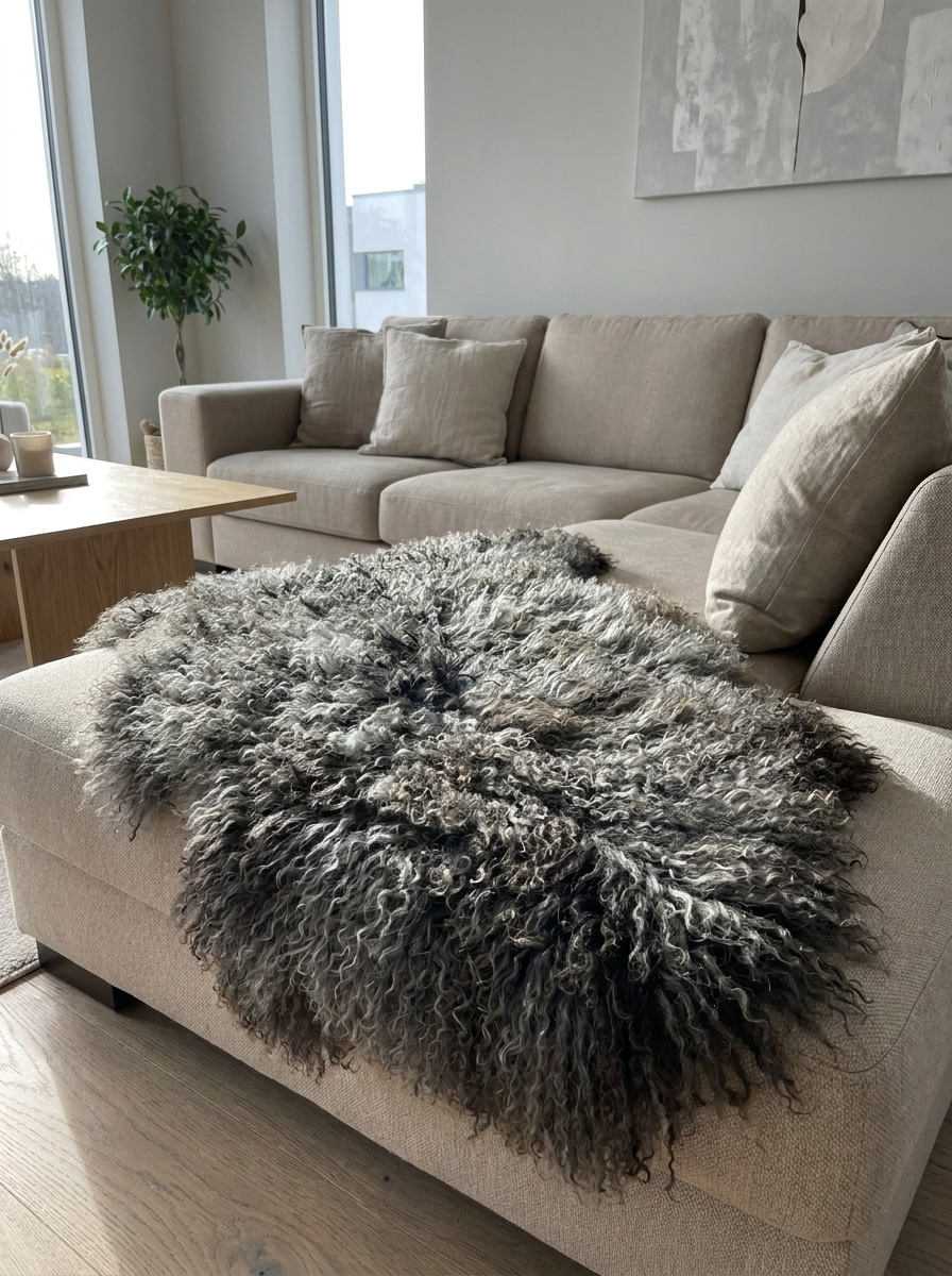 Gotland Sheepskin Curly