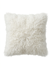 Sheepskin Pillow Tibet White