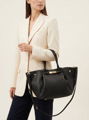 Luxury Women's Handbag Genuine Leather Black