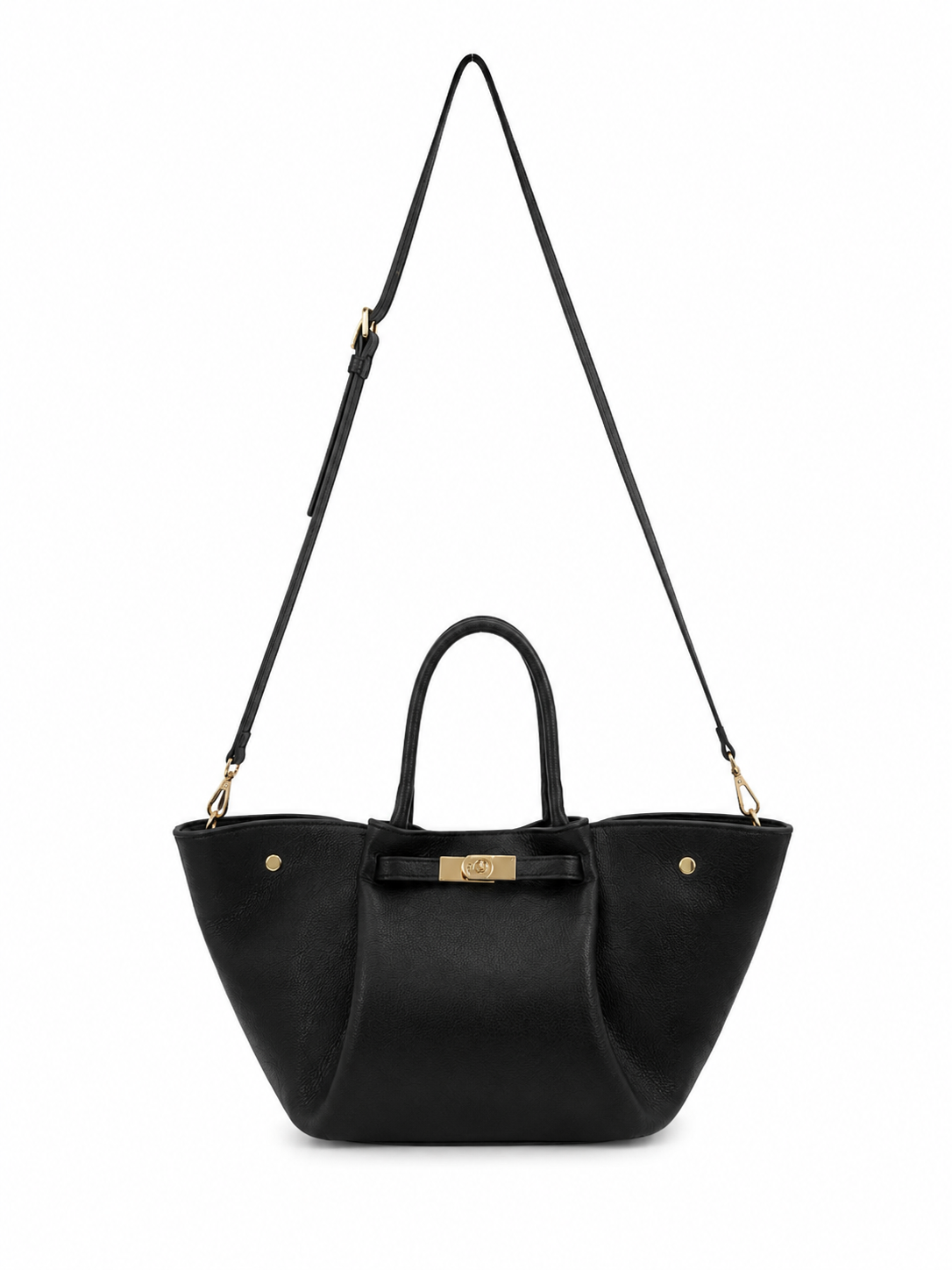 Luxury Women's Handbag Genuine Leather Black